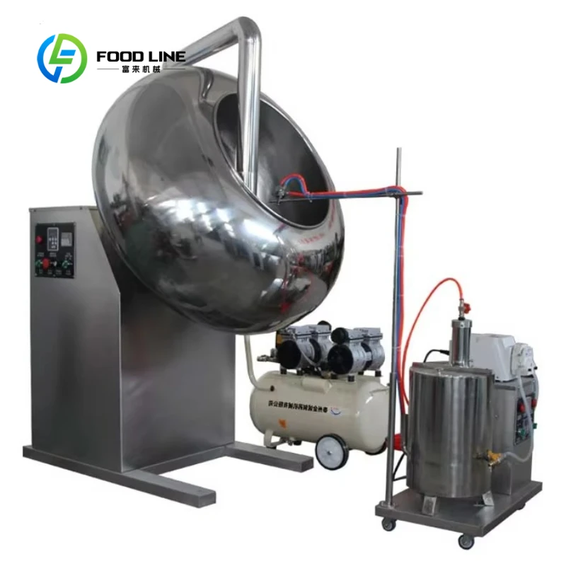 Customized 100kg/batch Pill Candy Coating Pan, Small Polishing Machine for Pharmaceutical & Confectionery Use