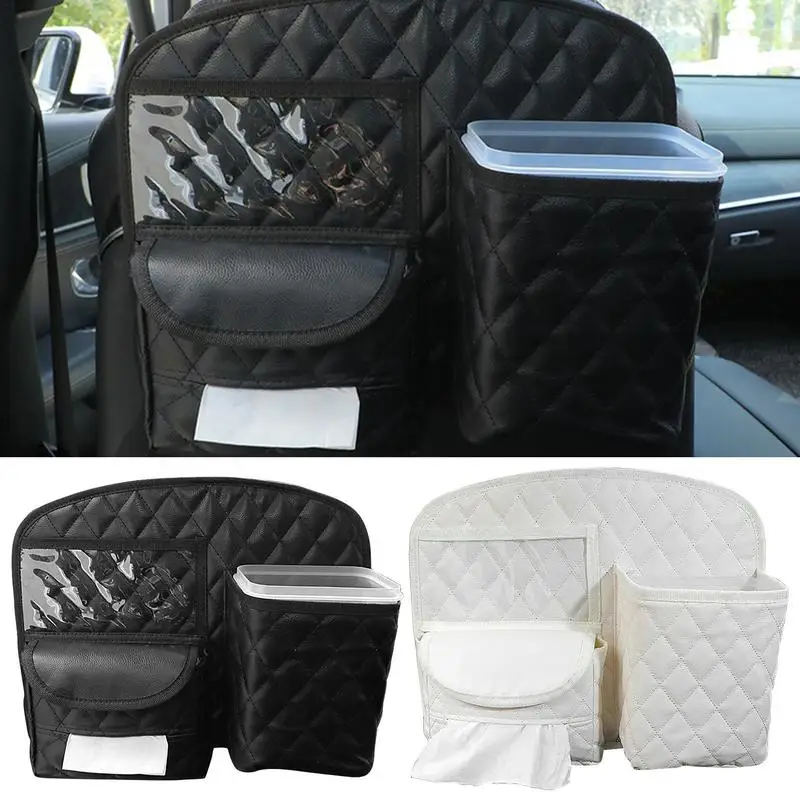 

Car Back Seat Organizer Multi-Functional Rear Seat Storage Bag With Pockets For Stowing Tidying Auto Interior Accessories