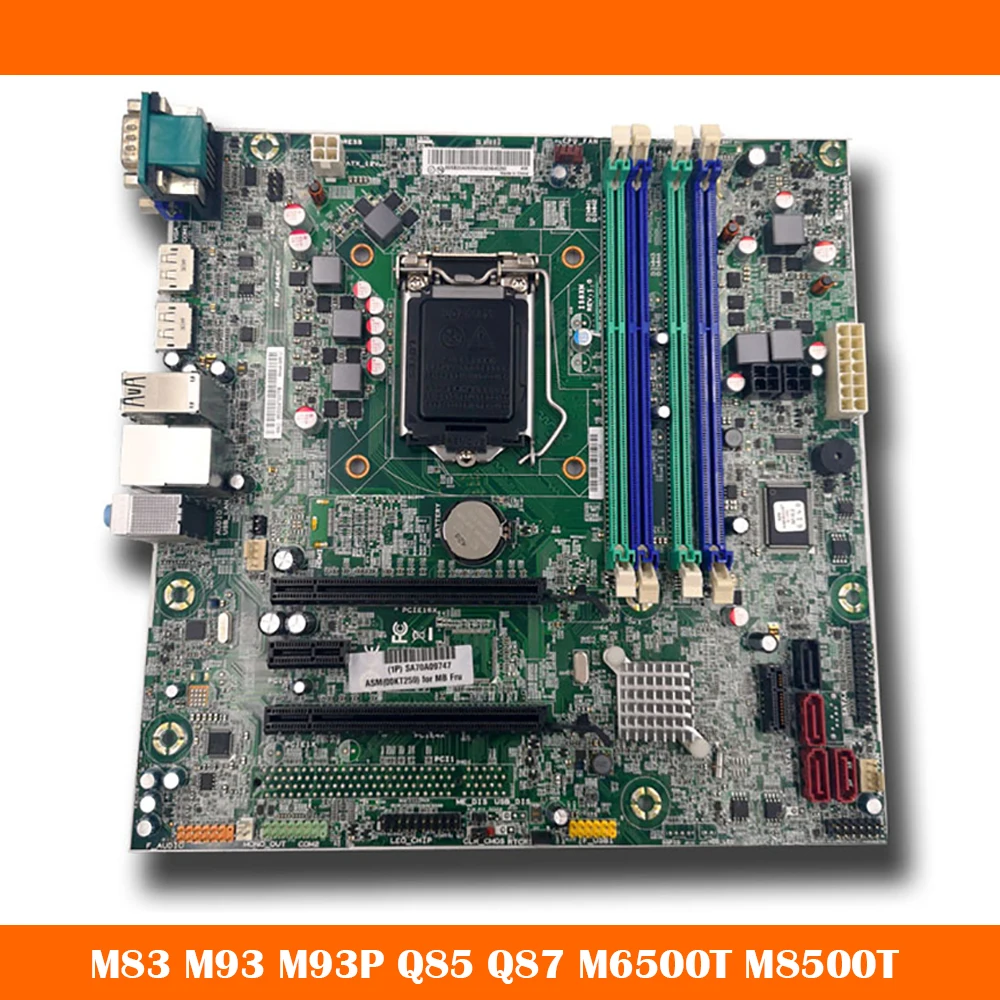 Desktop Motherboard For Lenovo M83 M93 M93P Q85 Q87 M6500T M8500T IS8XM V1.0