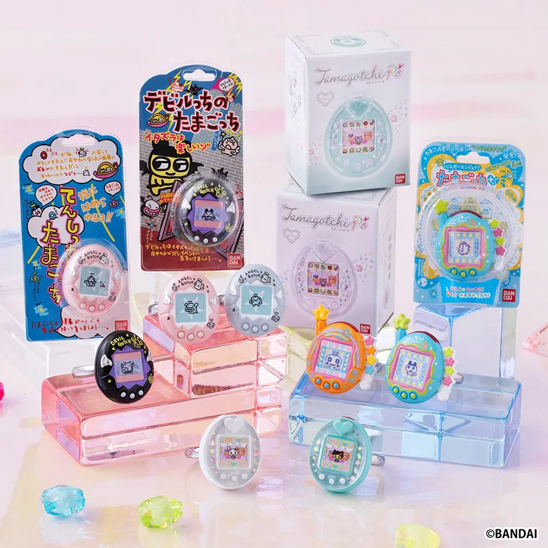 Genuine In Stock Tamagotchi Mini Cute Ring Accessories Series Big Mouth Jima Meiji Periphery Collection Toys Birthday Gifts view 4