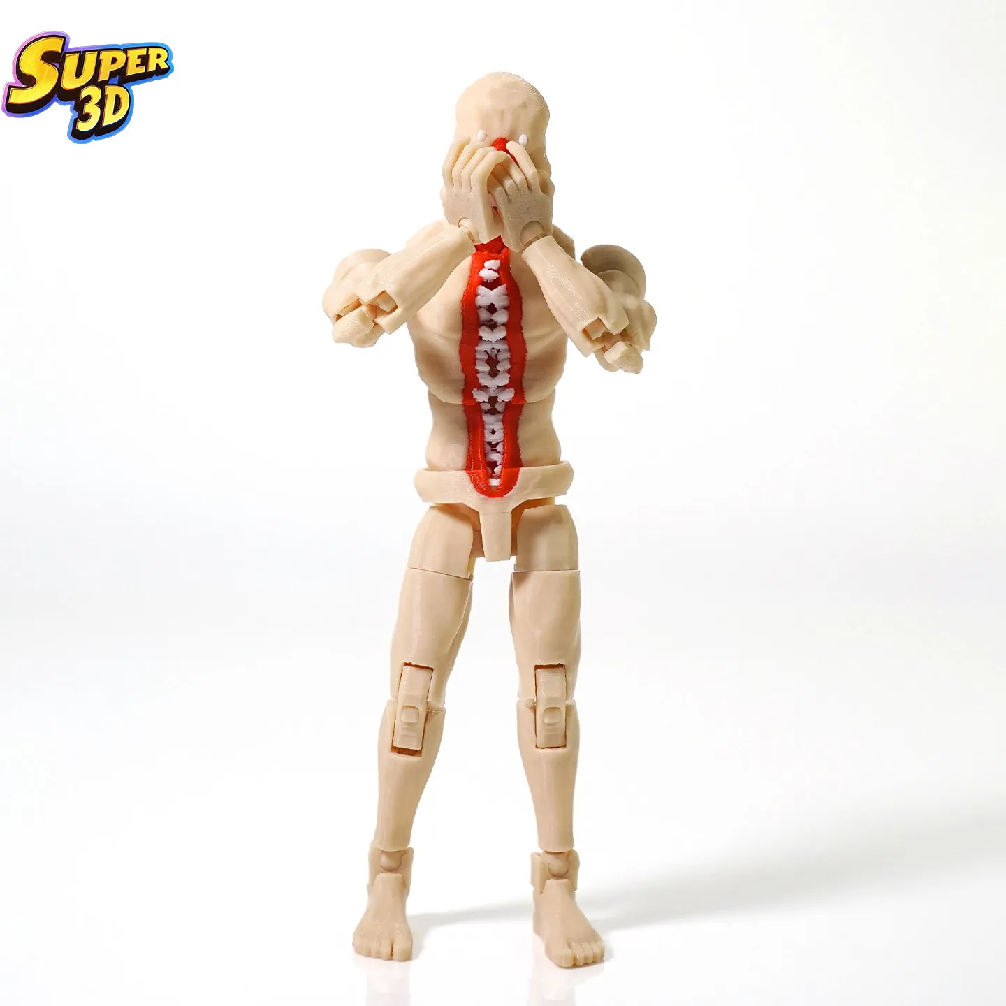 In Stock Super 3D 3D Printed Escape the Backrooms Skin-Stealer Dummy13 T13 Multi-Jointed Movable Shapeshift Action Figure Toys