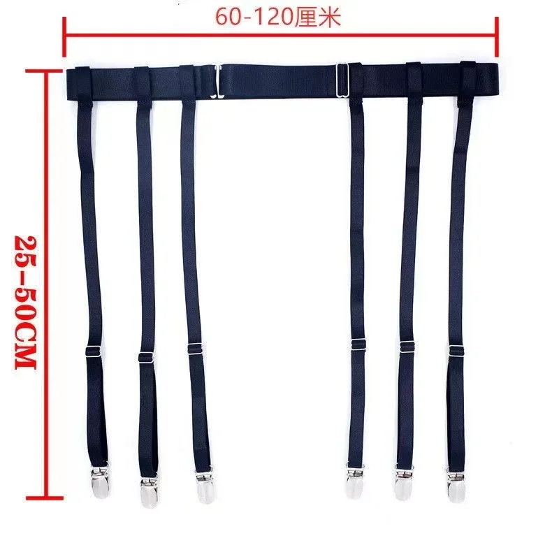 Coxa alta meias liga cinto para mulheres meninas ajustável elástico perna meias suspensórios cinto lingerie liga senhora meia cinto