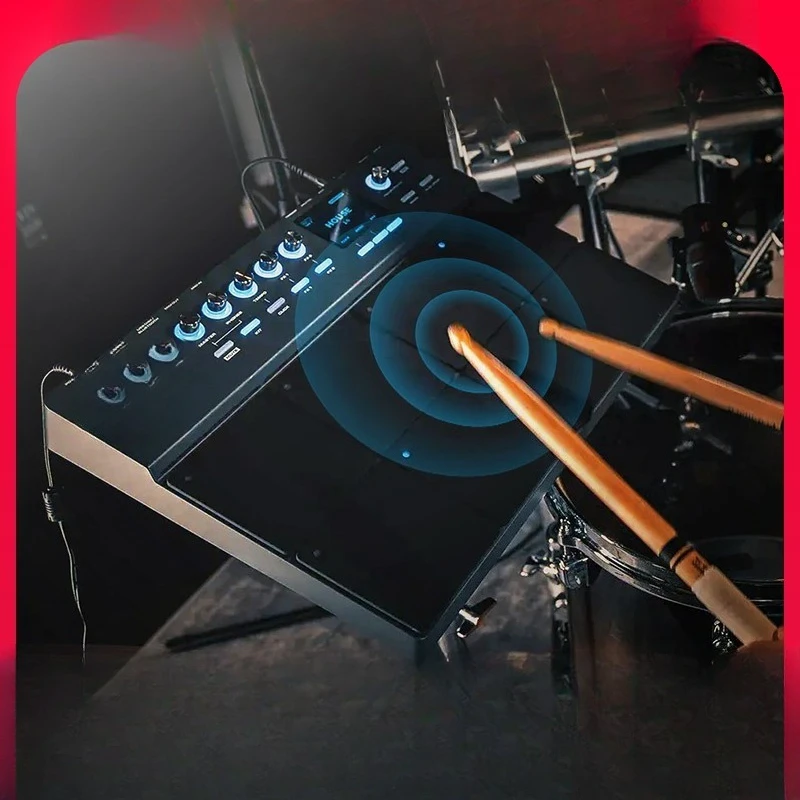 Electronic drum percussion board bluetooth backing track portable professional drum kit percussion pad