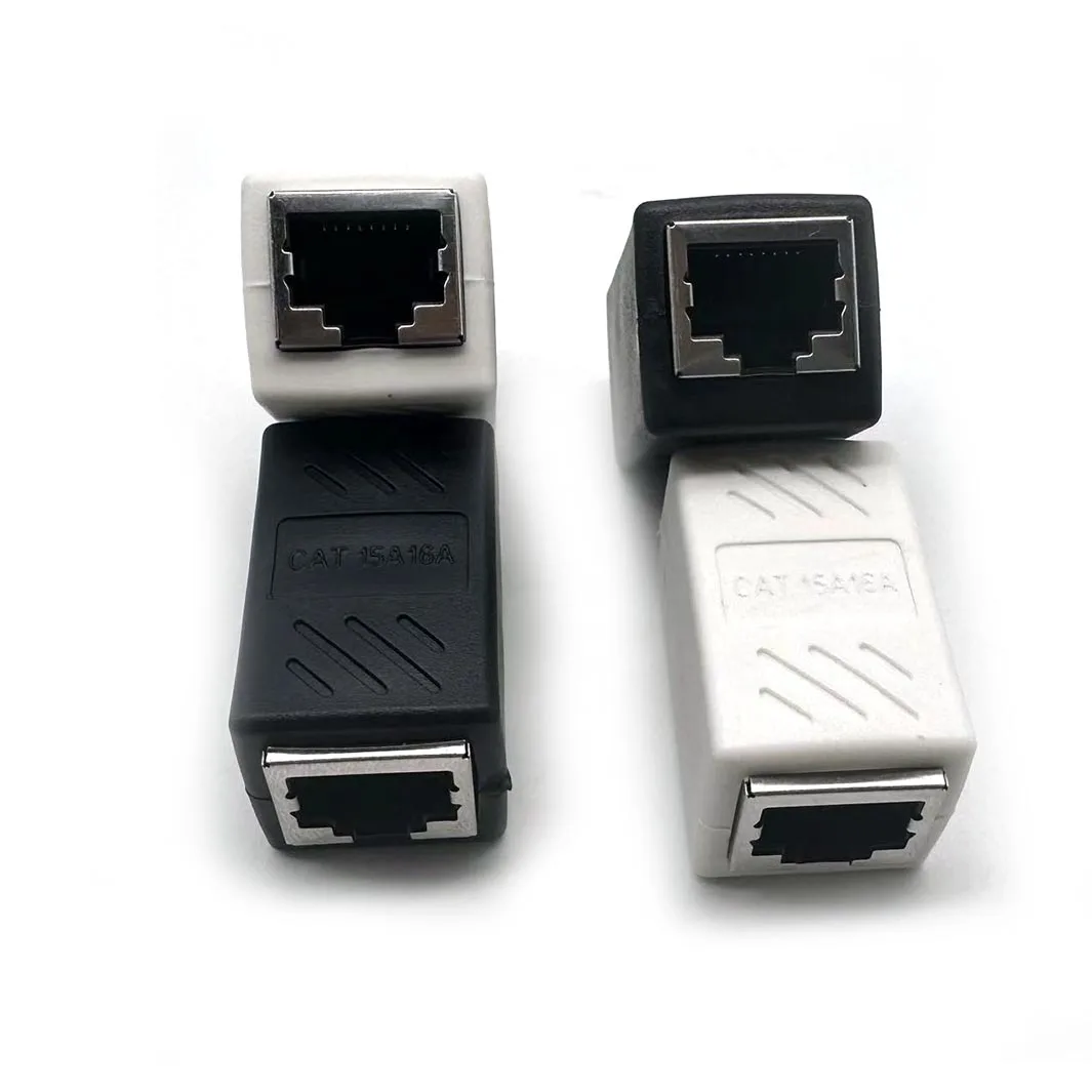 

20pcs Female To Female Connector Ethernet Cable Cat7/Cat6/5e Network LAN Adapter Internet Coupler Extender Extension Converter