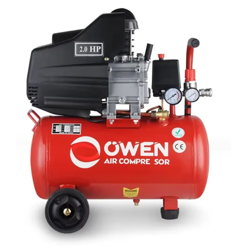 

CE & ROHS Certified Direct Piston Portable Air Compressor - 24L Compact On-the-Go Use