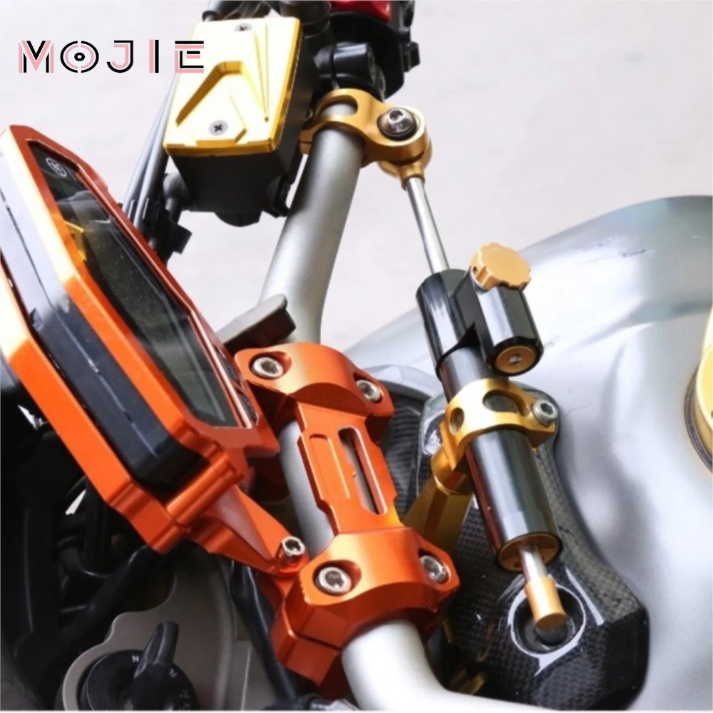 For HONDA CBR 650R CBR650R 2019 2020 2021 2022 CNC Motorcycle Steering Damper Stabilizer Linear Reversed Safety Control Over