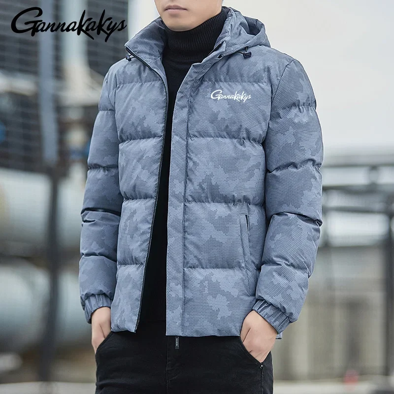 2024 Winter Fishing Jacket, Men's Windproof and Warm Hooded Jacket, Outdoor Cold Proof Fashionable Sports Jacket