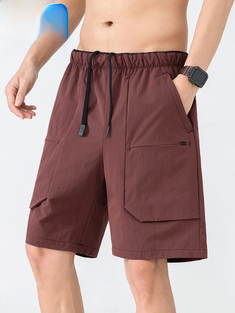 

Мужские рабочие брюки Paul Summer k Red, 5 карманов, дышащие, для активного отдыха, бега, фитнеса, прямые, повседневные