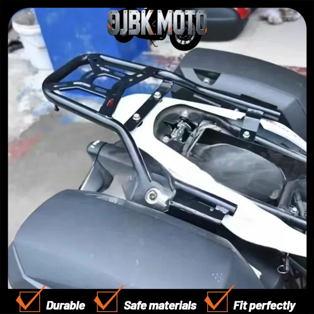 New Motorcycle For Derbi Terra 125 / ADVenture 125 Rear Carrier Luggage Rest Rack Side box Bracket Cargo Shelf Bracket Dedicated