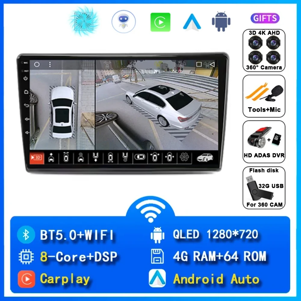 Variant: 4G-64G 360 DVR