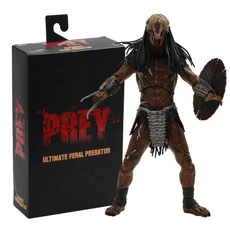 NECA Prey Feral Predator Action Figure Figurine Collection Model Doll Toy Gift