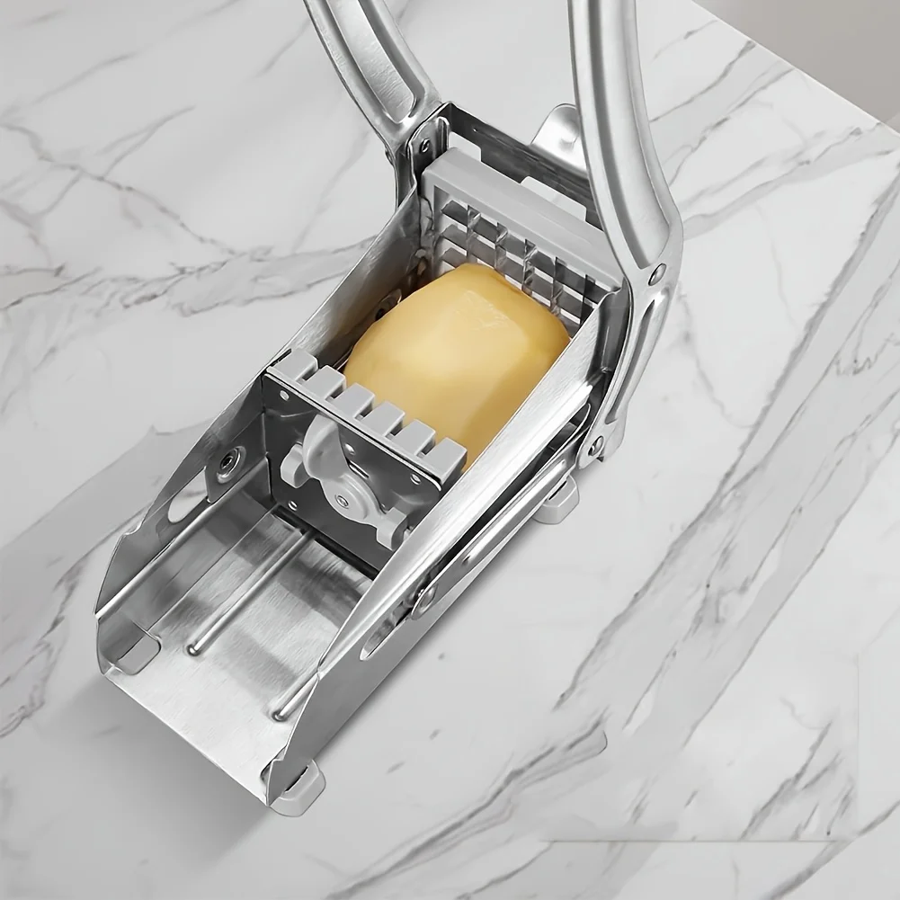 1 قطعة آلة قطع الفولاذ المقاوم للصدأ آلة قطع الخضار آلة تقطيع البطاطس المقلية آلة تقطيع الطعام المروحية