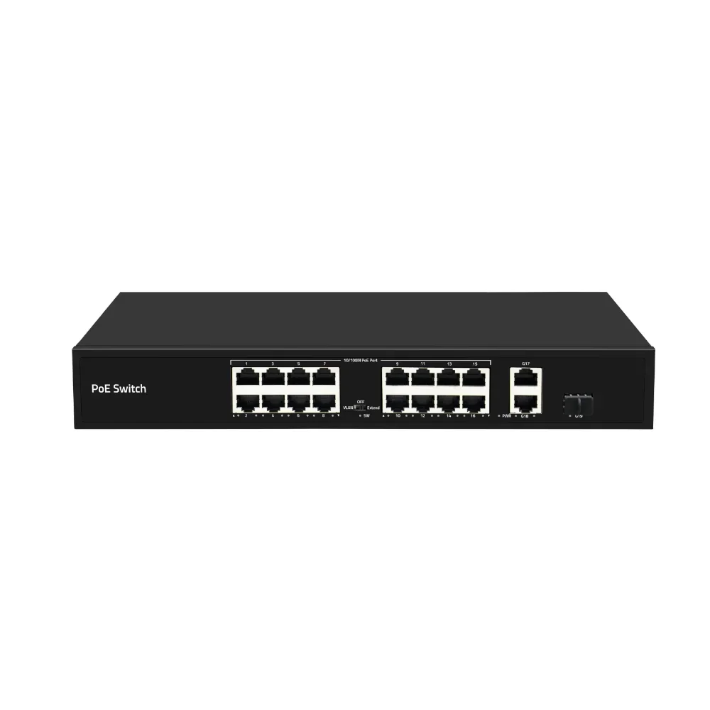 2026 16ch POE Switch for Security Cctv System