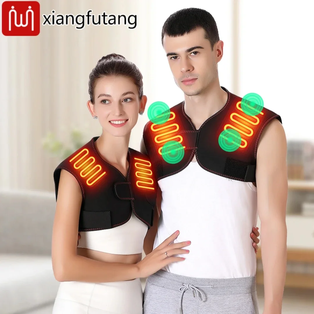 

Шаль с подогревом, жилет, плечи, верхняя часть спины, накидка с подогревом, 3 настройки температуры и таймера, термотерапевтическая подушка для болезненности, жесткости