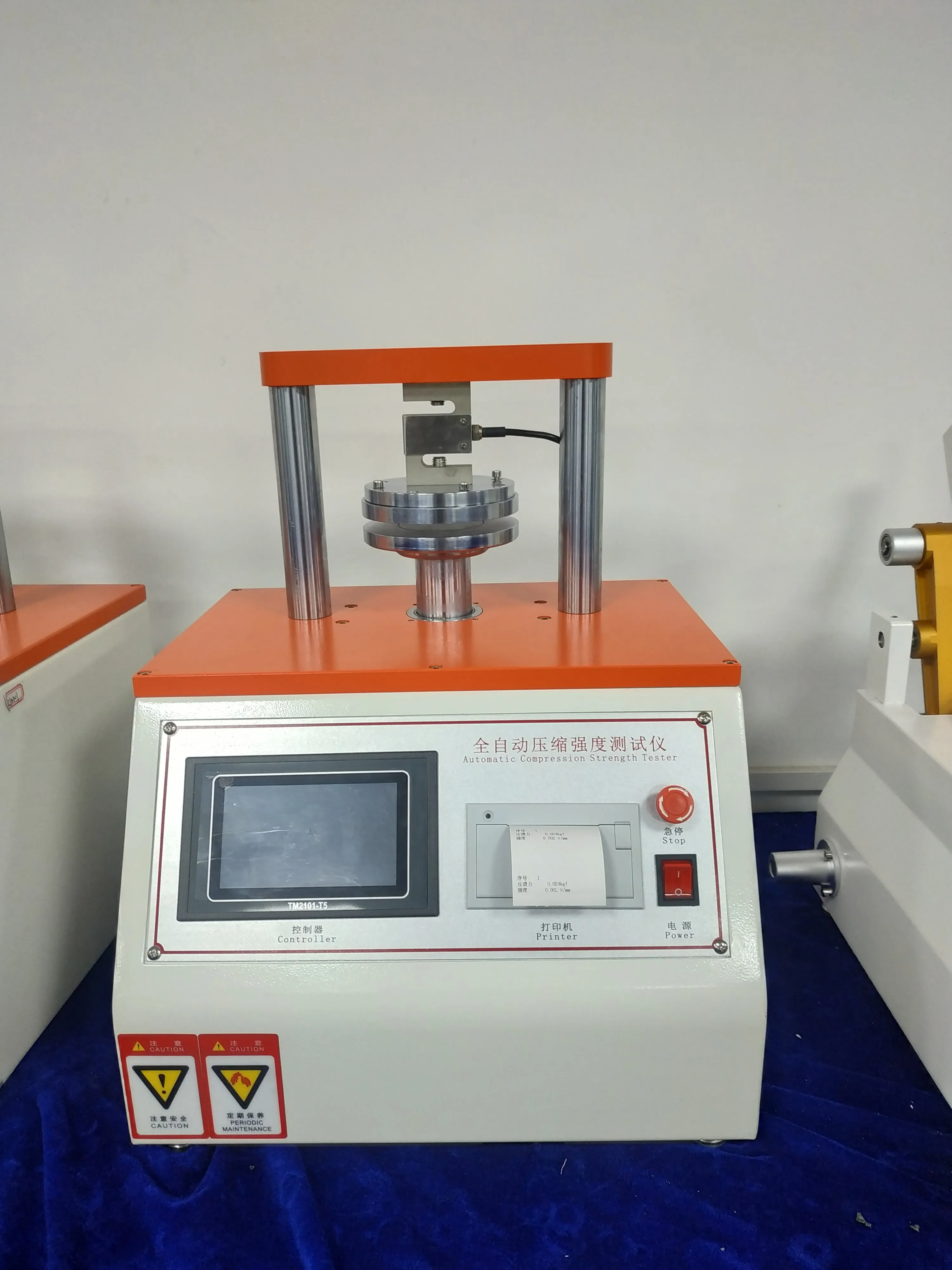 ISO TAPPI ECT RCT PAT Box Edge Crush Test Machine Carton Ring Crush Strength Tester