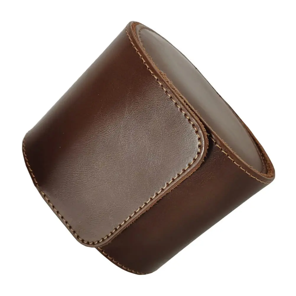 

1Pcs Portable Watch Box Single Slot Durable Vintage Storage Organizer Case for Travel Jewelry