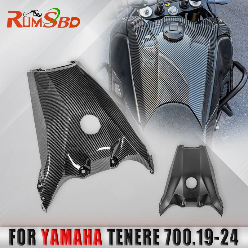 Motorcycle ABS Gas Tank Cover Fairing Falling Protector Guard For Yamaha Tenere 700 2019 2020 2021 2022 2023 2024