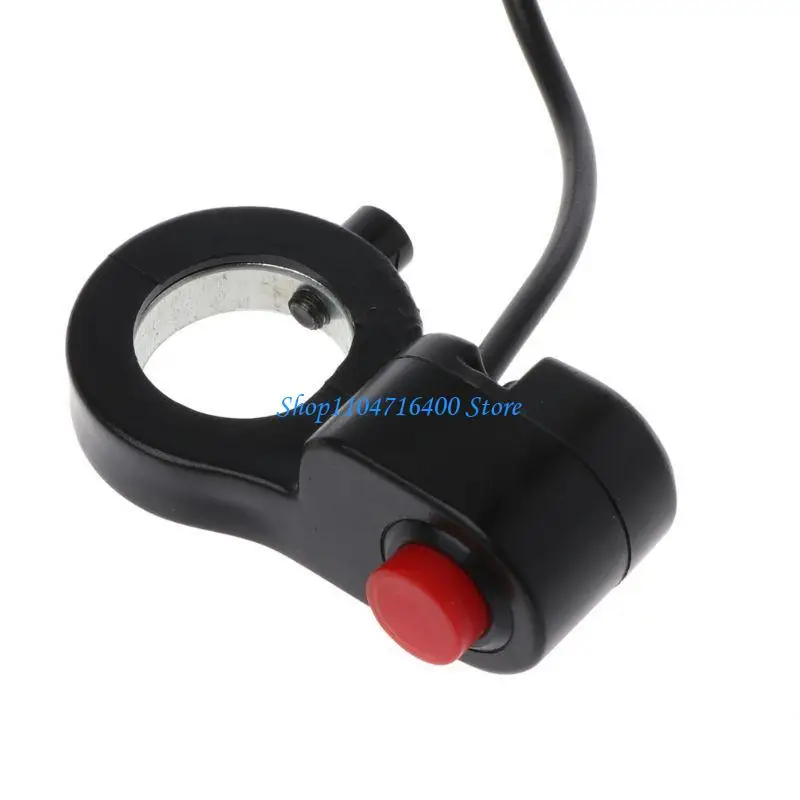 

y1gd 22mm 7/8" Motorcycle Handlebar Horn Switch Start Speaker Connection Button Equip