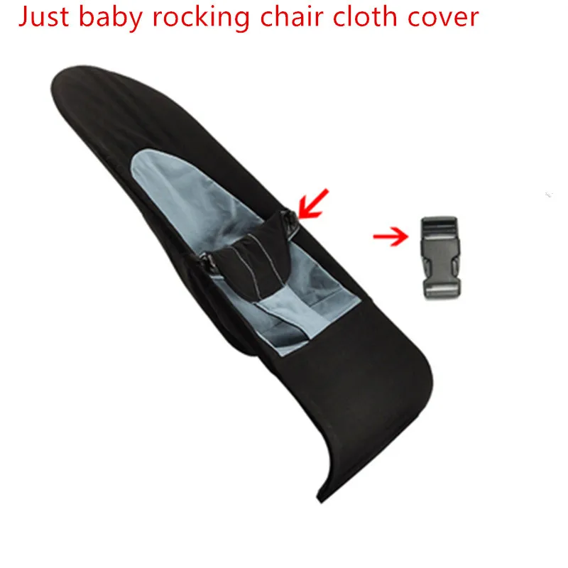 Cartoon Baby Rocking Chair Cloth Cover Cotton Comfortable Baby Rocking Chair Accessories Replaceable Rocking Chair Cloth Cover