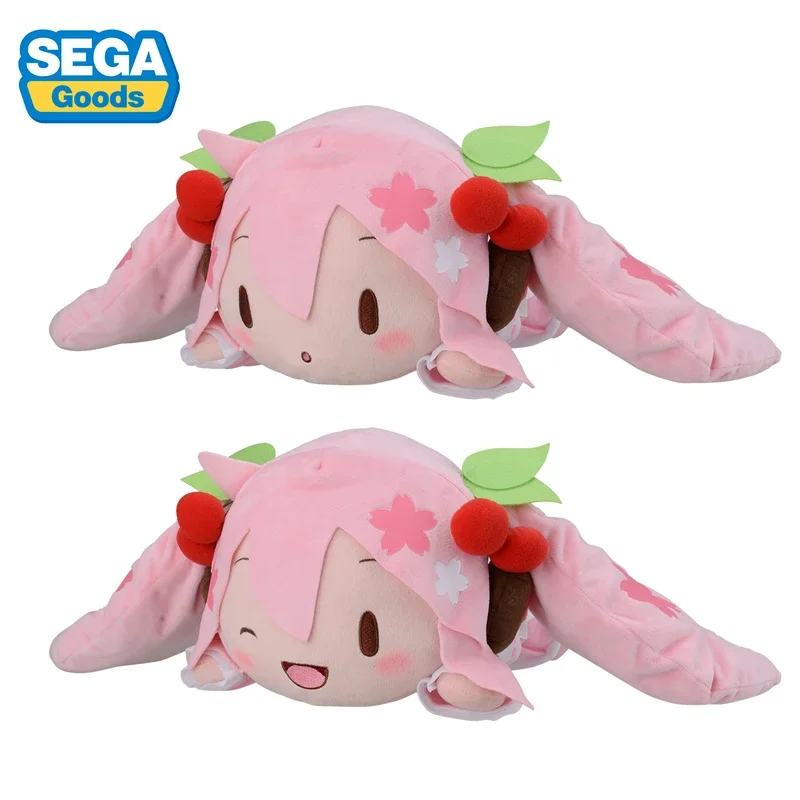 

In Stock Original Sega SP Hatsune Miku Plush Toys Sakura Miku Fufu Dolls 30Cm Anime Figurine Plush Collection Toys for Kid Gift