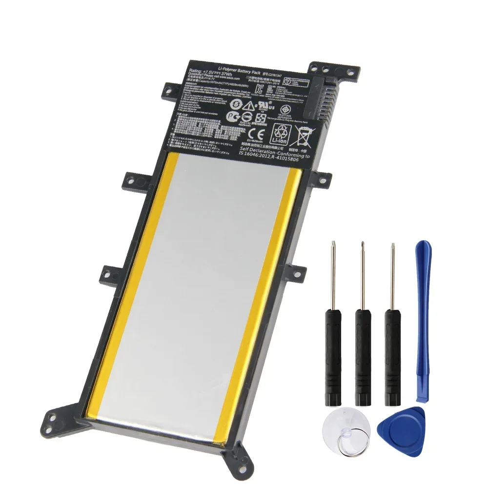 Replacement Battery C21N1347 5070mAh For ASUS X555 X555LA X555LD X555LN A555L Y583L R556L R557L F555L Batteries With Tool