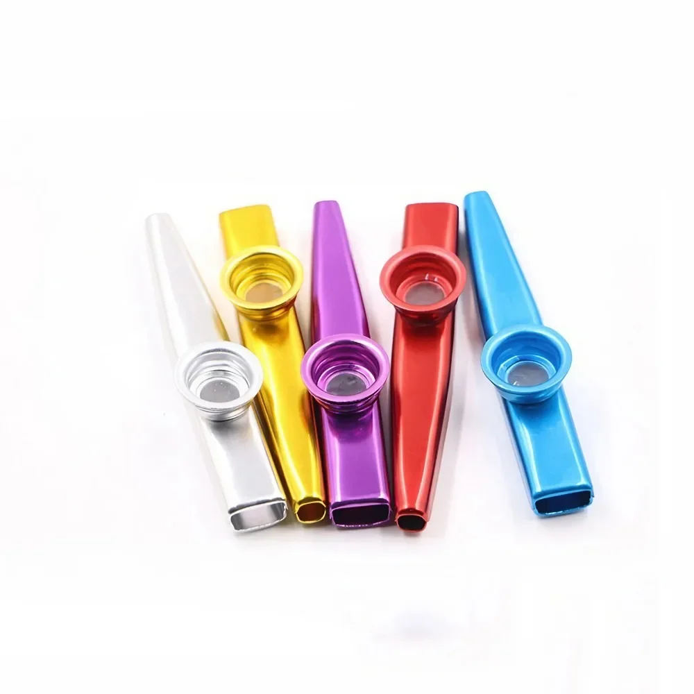 Simple Design Lightweight Kazoo Aluminum Alloy Metal For Guitar Instrument Music Lovers Instrument Musical Instrument strumenti