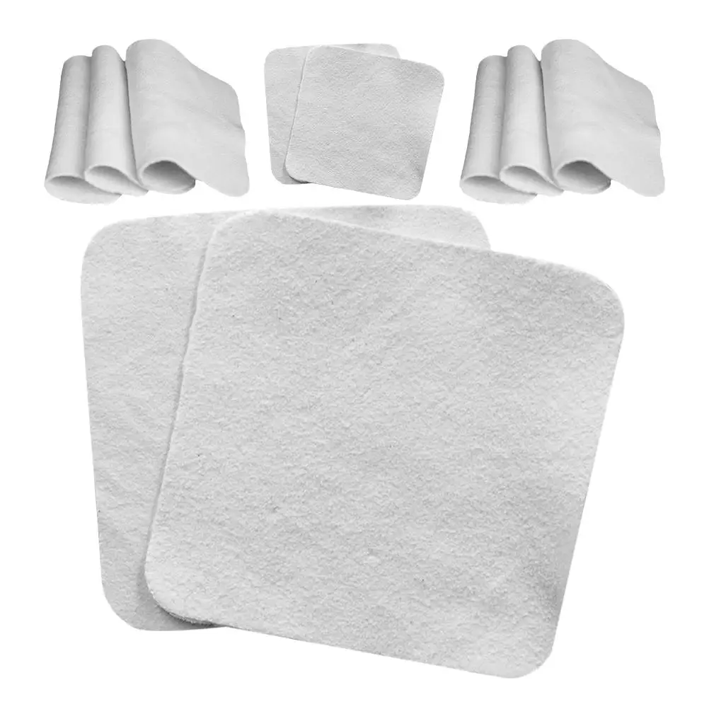 

10 Pcs Cleaning Cloth for Jewelry Pearl Jade Sheepskin Polishing Cloth Small Jewelry Tool Portable Maintenance