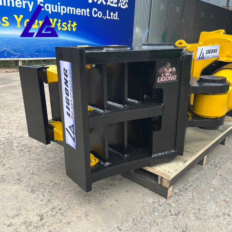 Gran oferta, 10 dientes cambiables, gran fuerza de corte, triturador de hormigón, pulverizador de hormigón para excavadora de 20-30 toneladas