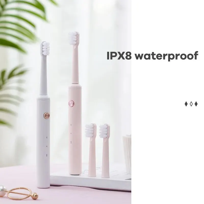 Sonic Electric Toothbrush for Adults IPX8 Waterproof High Frequency Rate Vibration Smart Timing Scientific Brushing