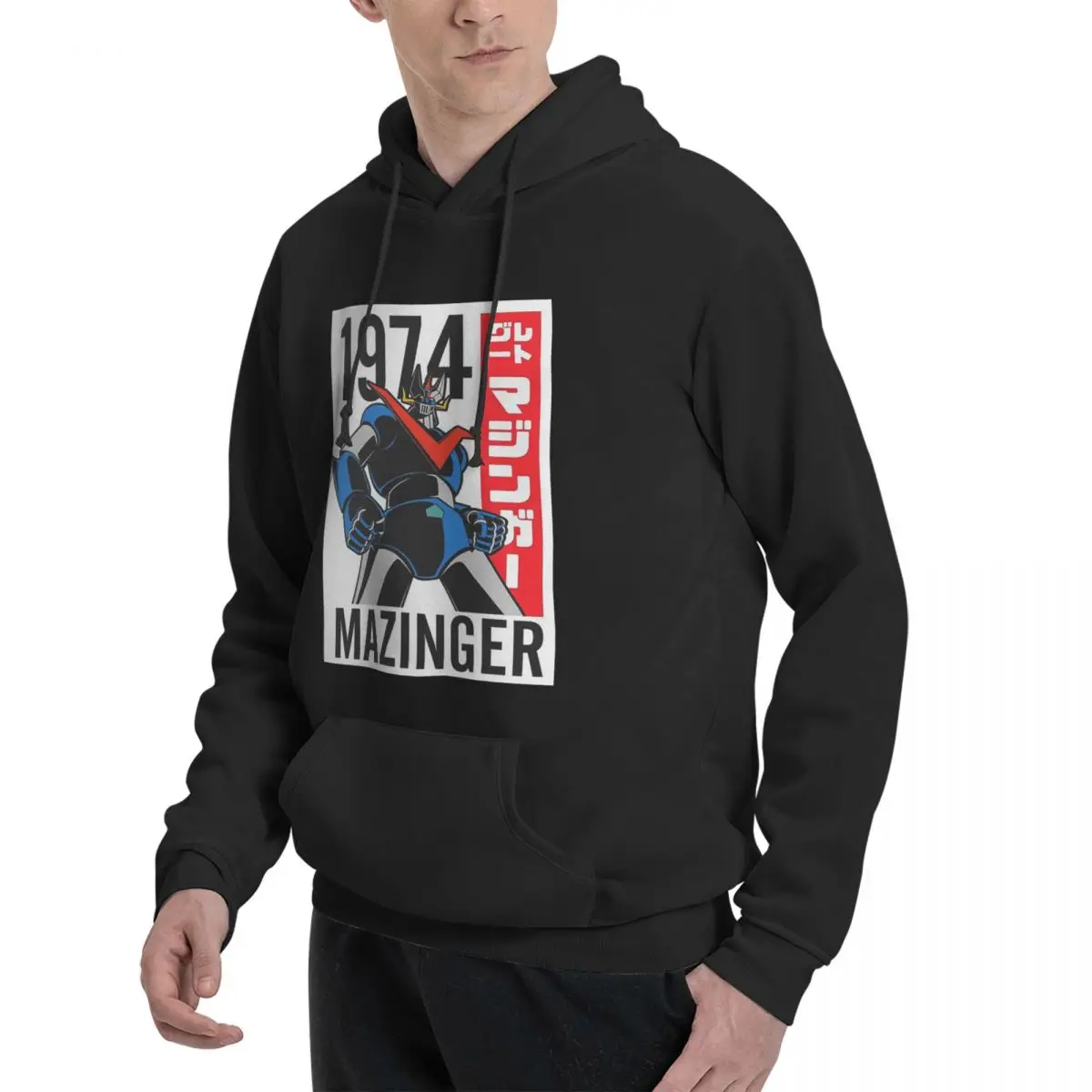 Mazinger Z Mad Robot Grendizer Anime Manga Hoodies Men Women Casual Pullover Sweatshirt Harajuku Sleeve Hooded Autumn Winter