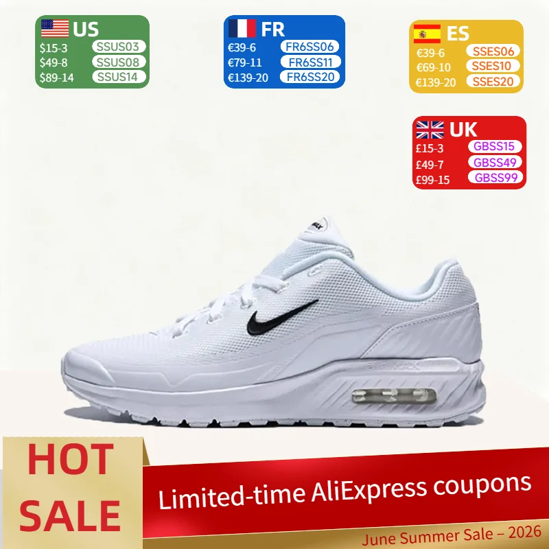 Nike Air Max Viva Zapatillas para correr informales, versátiles, cómodas y duraderas, de caña baja, para el día a día, para hombre, color blanco IF2624-100
