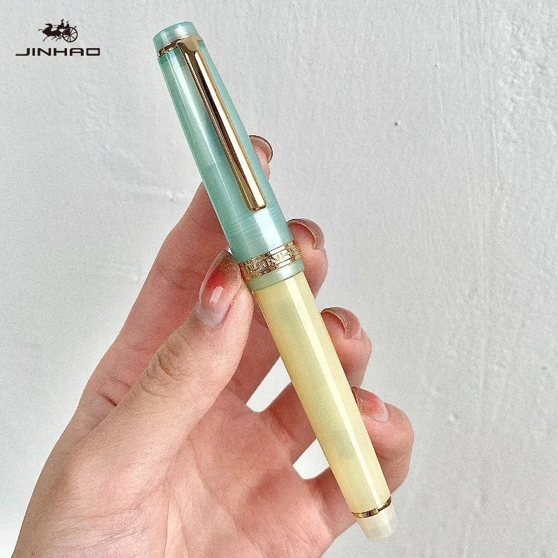 

Ручка-фонтан JINHAO 82 лимитированной серии с пером Hongdian, разноцветная, EF/F/M, для каллиграфии, школьные и офисные принадлежности, канцелярские товары