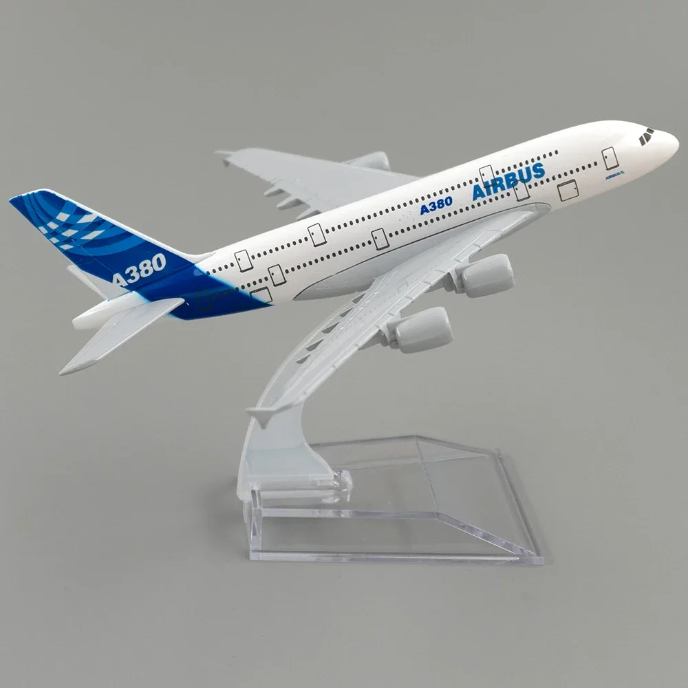 1/400 Aircraft  Airbus A380 Prototype 14cm Alloy Airplane for Gift Collection Home Decoration