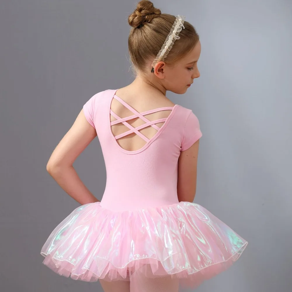 Vêtements pour enfants, justaucorps de gymnastique, vêtements de danse, uniforme d'entraînement, justaucorps pour filles, robe de ballet, tutu, vêtements d'été pour enfants