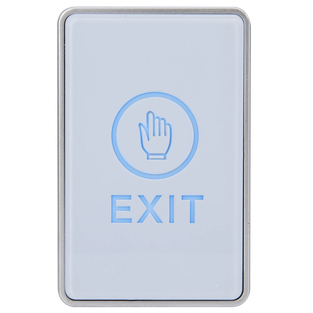 Protable Door Access Control System Exit Touch Button Door Push Release Switch Durable Sensitive Response Easy to Install Stable