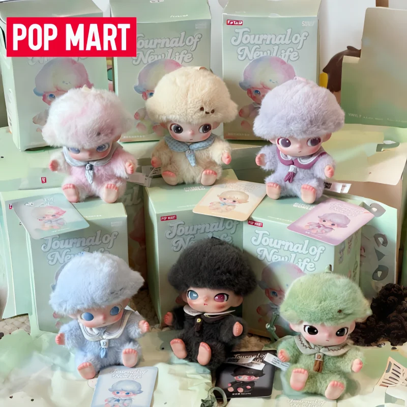 

POPMART Original DIMOO Journal Of New Life Series Blind Box Dolls Tabletop Ornaments Room Desktop Collection Toys Xmas Gifts
