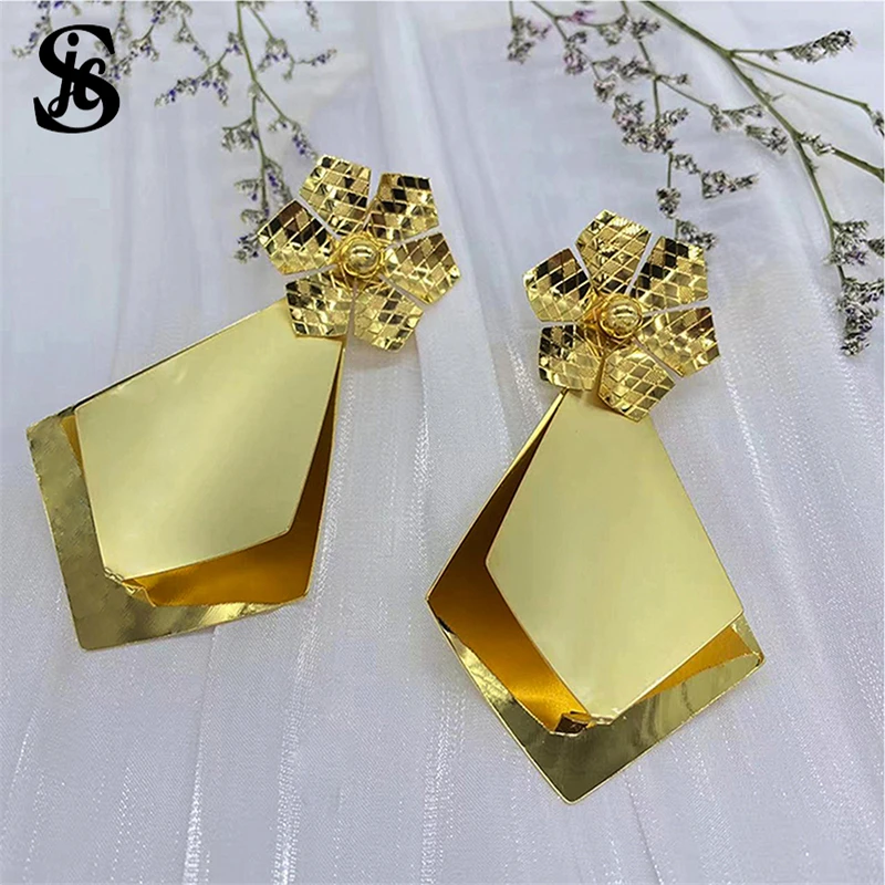 

Лидер продаж в Дубае, модные ювелирные изделия для женщин, висячие серьги, романтический подарок на день рождения, модные серьги для свадебной вечеринки