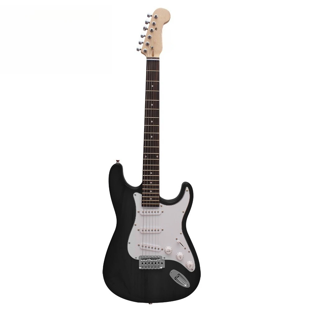 

39-Inch Electric Guitar Single Shake ST Electric Guitar Set Student Rock Plucked Instrument