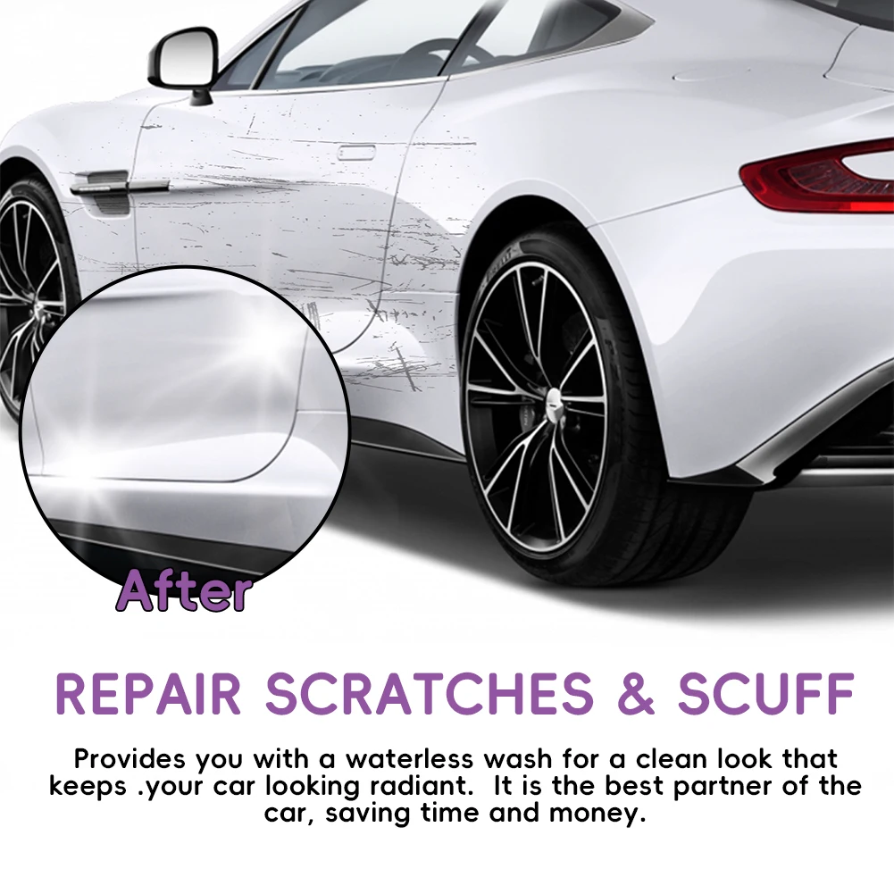 Car Ceramic Quick Coating Spray Nano Hydrophobic Body Polish Scratch Repair Remover Paint Protection Wax Spray Car Accessories