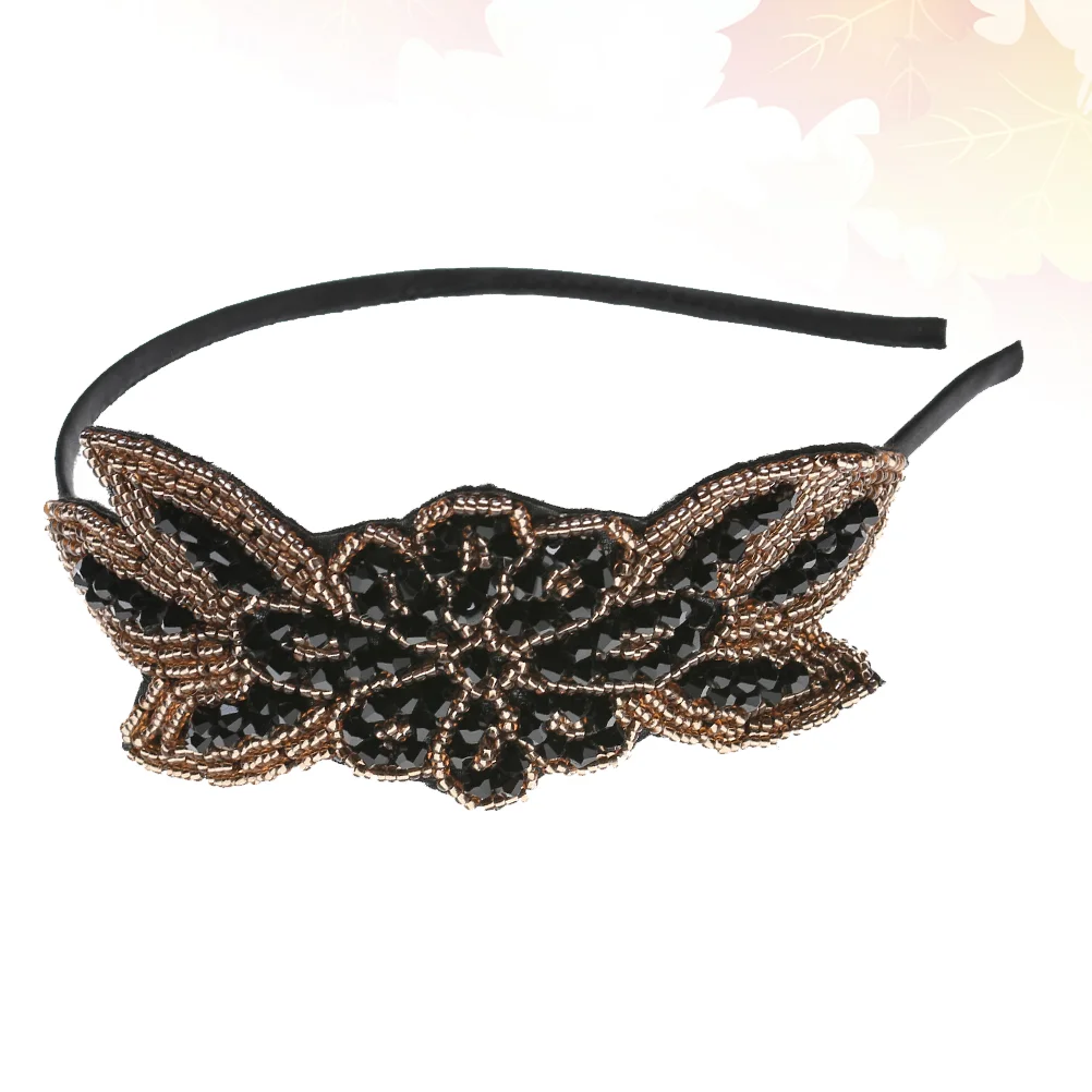 

Hair Accessories Beads Hoop European and American Party Headwear Women's Headdress