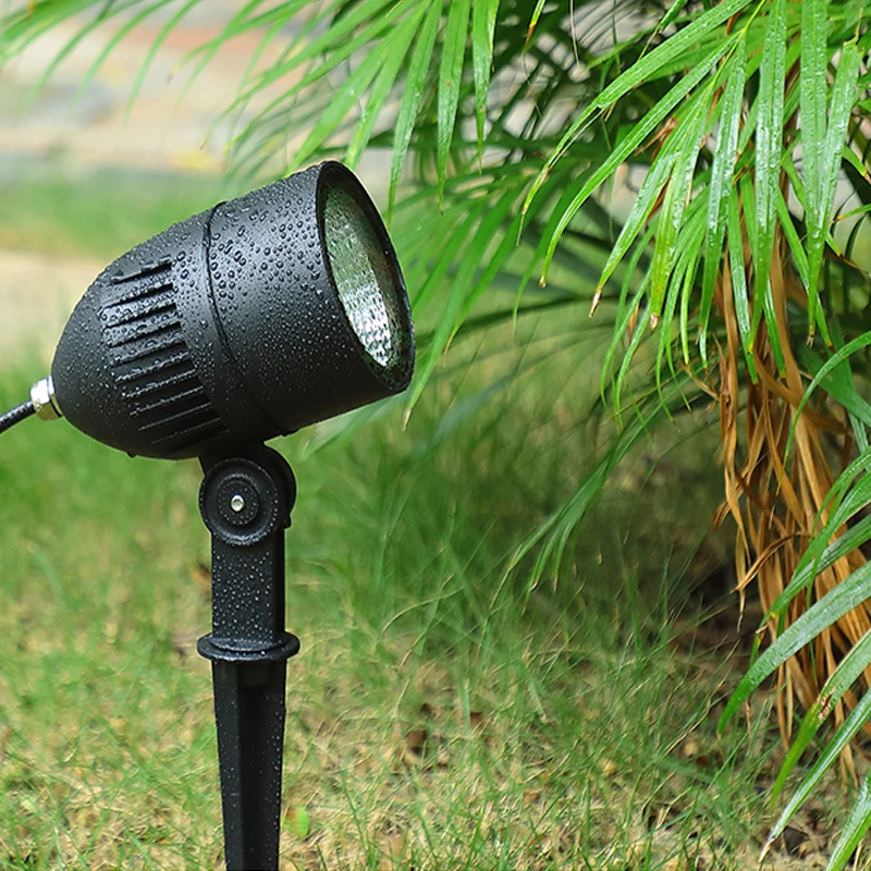 

LED Garden Decoration 10W 12W 20W Outdoor Spike Lawn Lamp Waterproof Architecture Greening Spotlights AC110V 220V DC12V