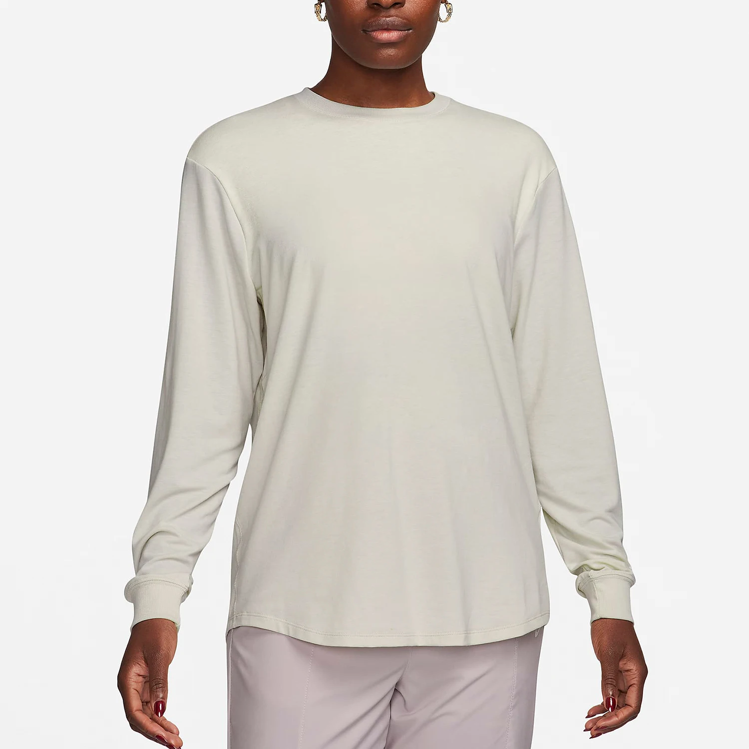 

Nike genuine 2024 Women's Comfort Casual Long-Sleeve T-Shirt FN2818-104