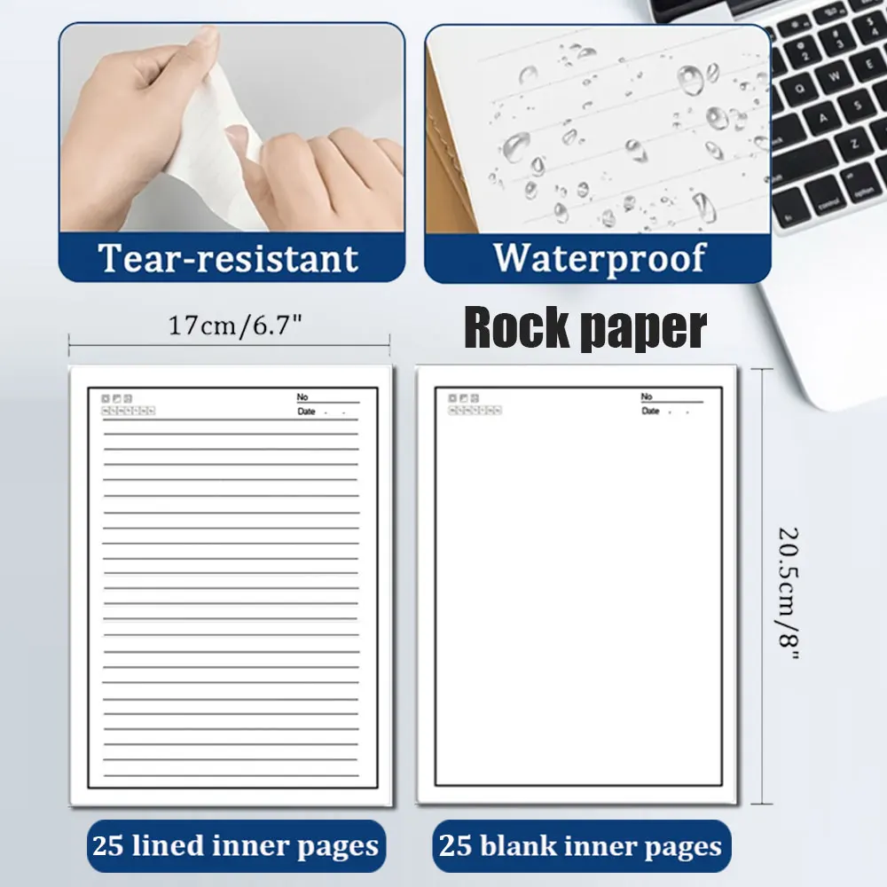 Quaderno riutilizzabile A5 con penna cancellabile blocco note in pelle intelligente raccoglitore per pianificatore di disegno, materiale per ufficio