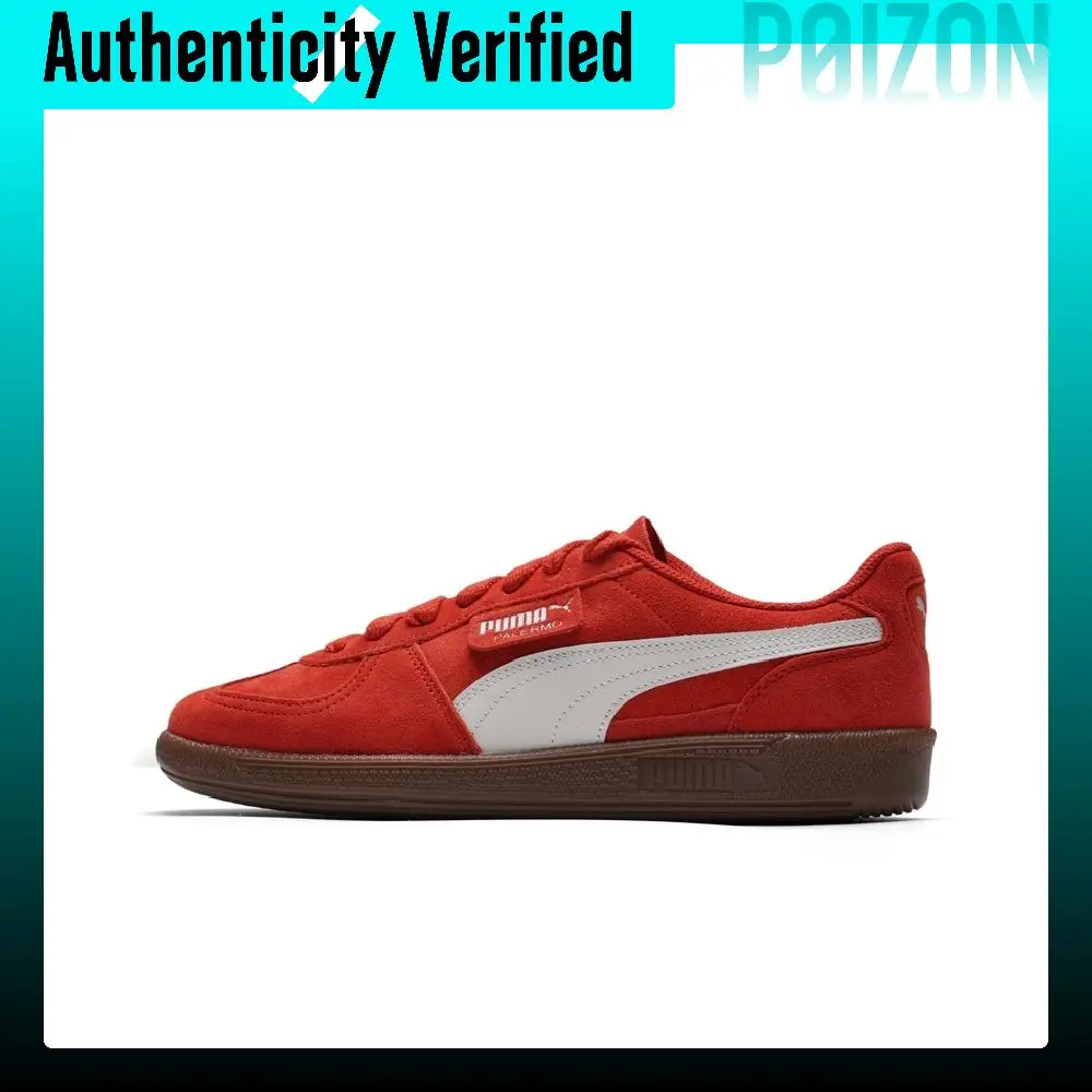 PUMA Palermo Low top German Army Trainers Unisex Red 408532-02