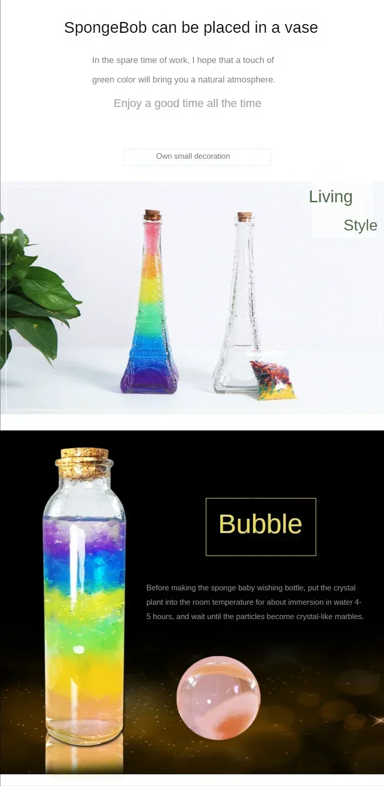 F50000 szt. Kulki wodne 7-8mm Akcesoria do pistoletów na wodę dla dzieci Pistolet na wodę w butelce Amunicja do karabinów i pistoletów Zabawka dla chłopców i dziewcząt