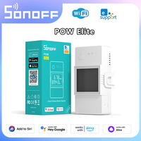 SONOFF POW Elite Power Meter Smart Switch Wifi Overload Protection LCD Screen Power Sensor 16A 20A Works With Alexa Google Home