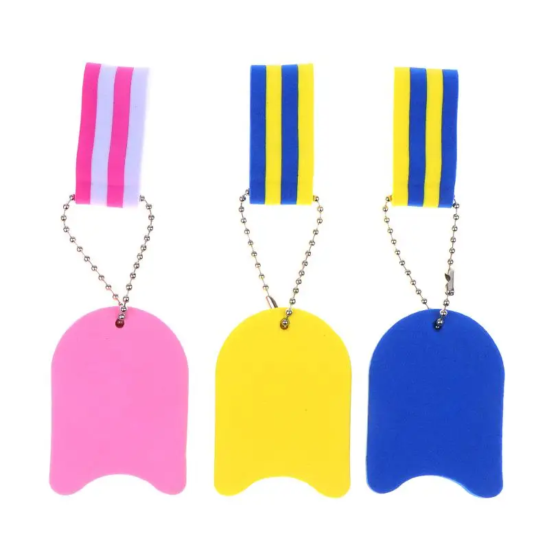 Swimming Themed Keychain Adorable Mini Goggles Kickboard Pendant Decor for Pool Party Daily Bag Accessories