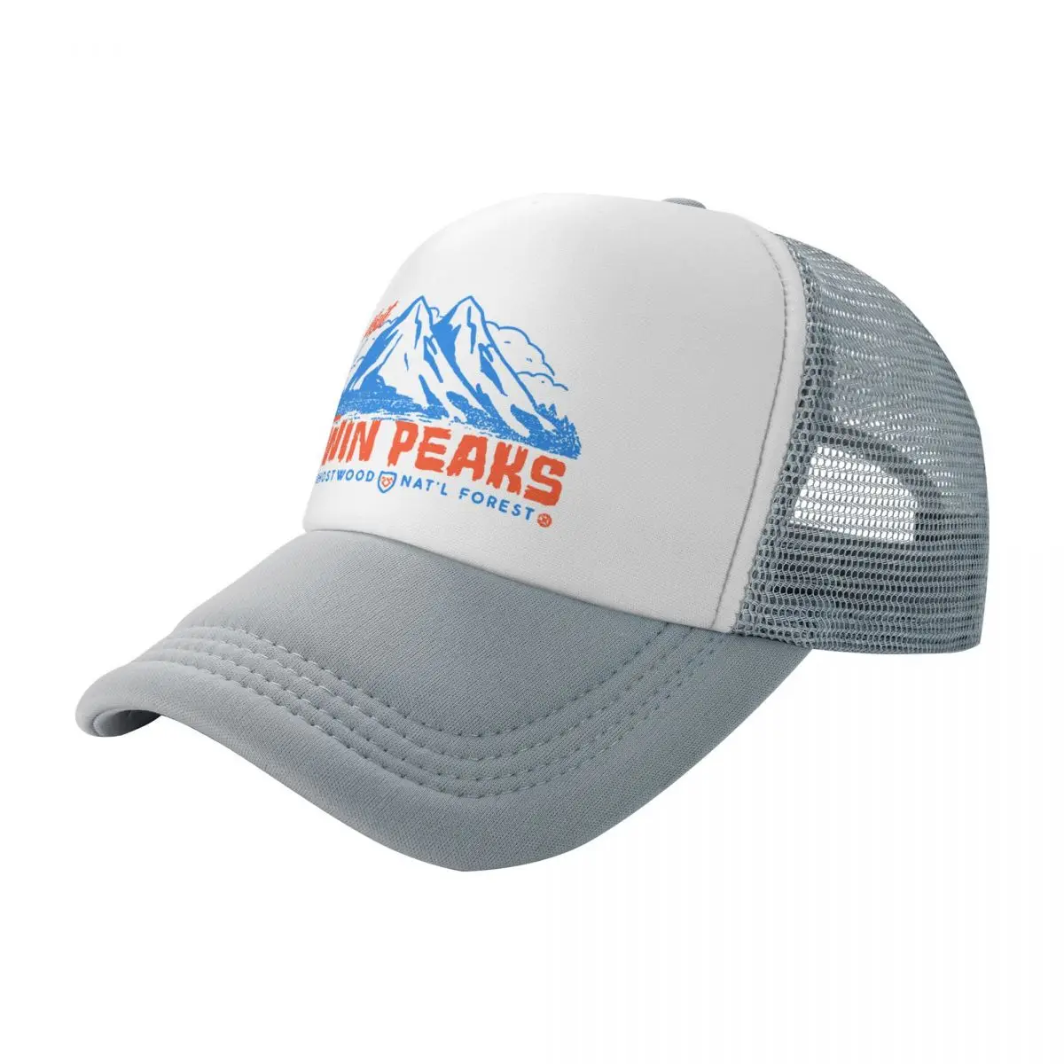 Twin Peaks New Summer Plus Size Streetwear Mesh Baseball Caps Unisex Sport Sun Hat Breathable Polyester Summer Trucker Cap