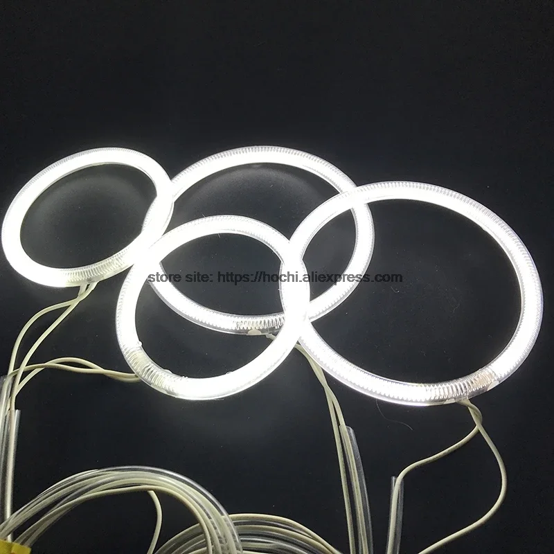 ل سانج يونج ريكستون 2006 2007 2008 2009 2010 2011 HochiTech Ccfl عيون الملاك عدة الأبيض 6000k CCFL خواتم المصباح