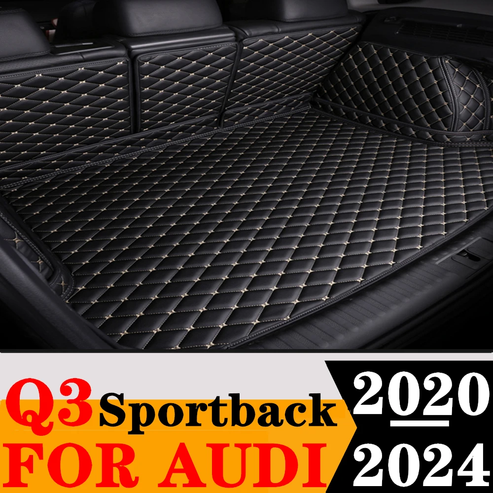 

Полный Комплект ковриков для багажника автомобиля для AUDI Q3 Sportback 2024 2023 2022 2021 2020